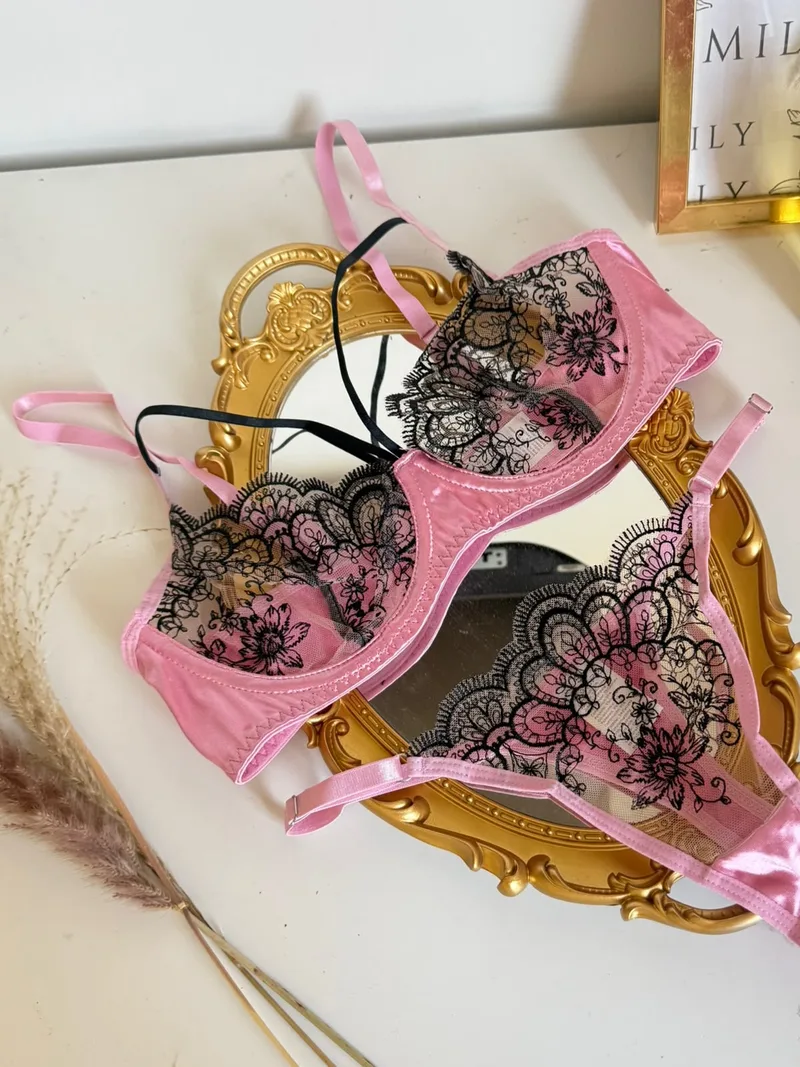 Set Tocada de pétalo rosa