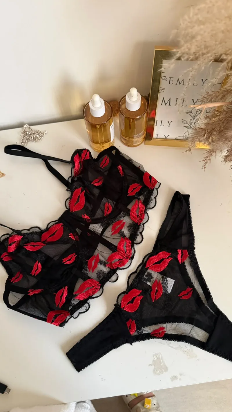 Set Bustier Besos apasionado