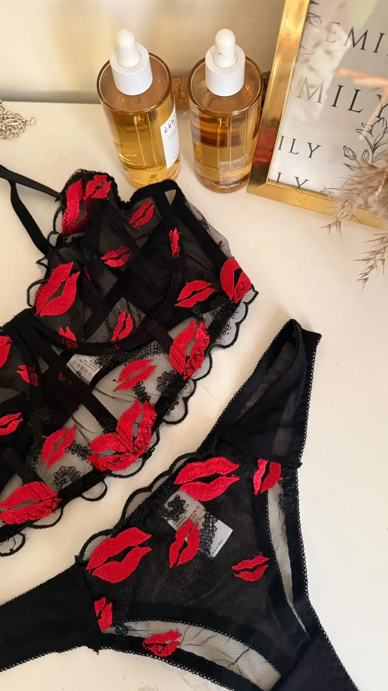 Set Bustier Besos apasionado
