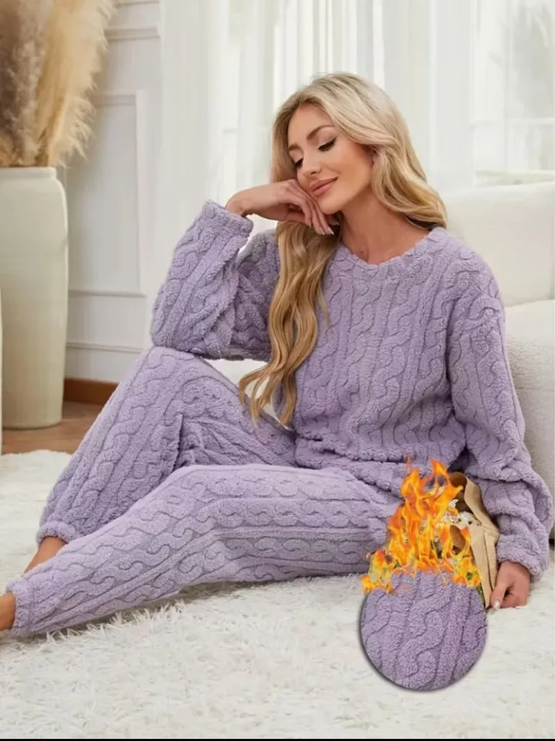 Pijama caliente Lila