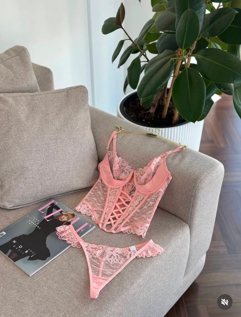 Set Adalys rosa