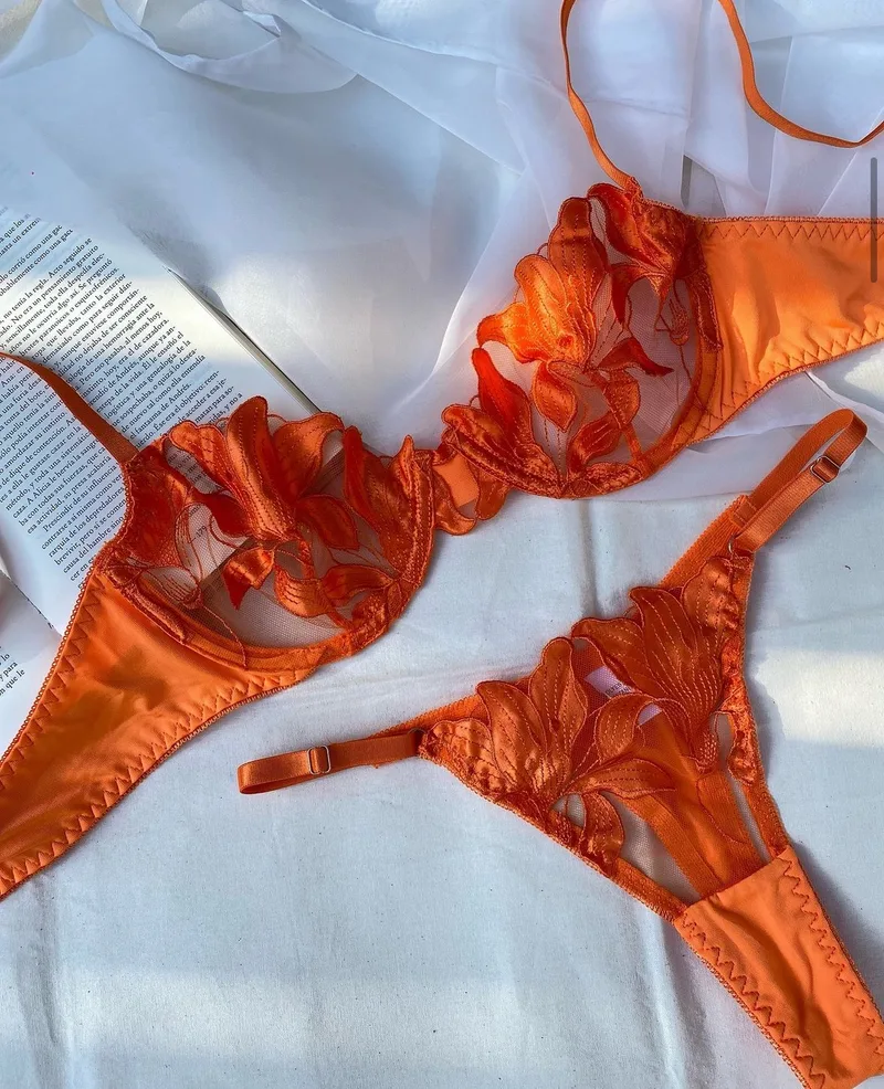 Set ángeles naranja