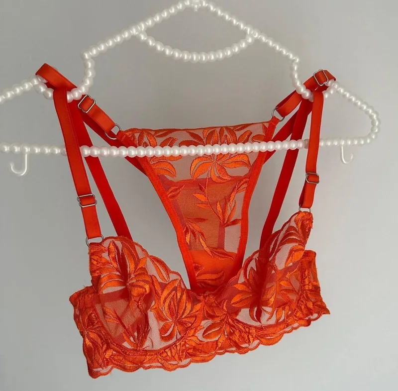 Set ángeles naranja